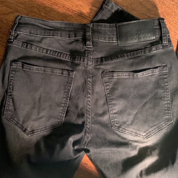 Urban Heritage size 28 black skinny jeans - Picture 3 of 3